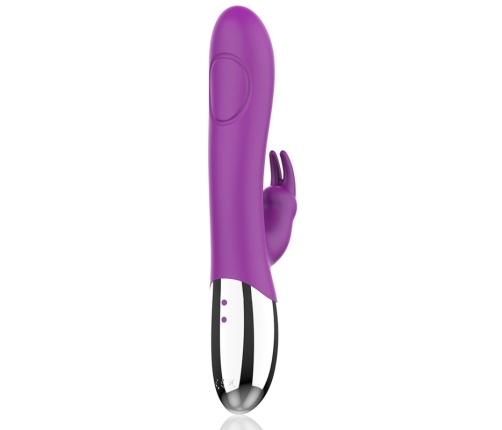 Fun Function Combi Double Tapping Intimate System, Dual Motor, Pink, 21 cm