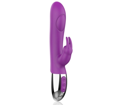 Fun Function Combi Double Tapping Intimate System, Dual Motor, Pink, 21 cm