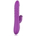 Fun Function Zenda Thruster & Rotation Dual-Action Silicone Device 24.5cm Purple