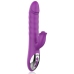 Fun Function Zenda Thruster & Rotation Dual-Action Silicone Device 24.5cm Purple