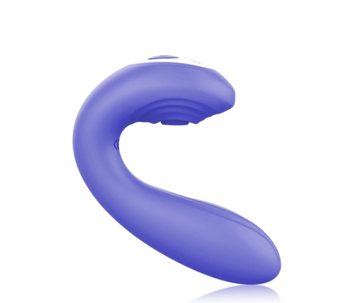 MR BOSS JOSEF Intimate Duo Device Pulsation & Vibration Remote 12cm Blue