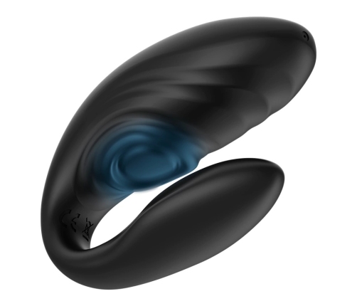 BRILLY GLAM Couple Remote Dual-Pulse Silicone Device, Waterproof, USB