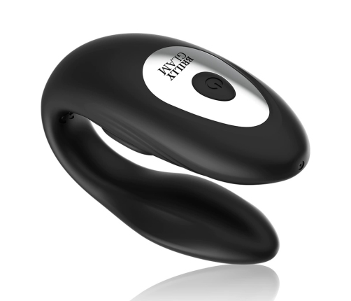 BRILLY GLAM Couple Remote Dual-Pulse Silicone Device, Waterproof, USB