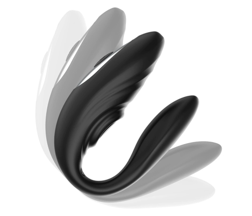 BRILLY GLAM Couple Remote Dual-Pulse Silicone Device, Waterproof, USB