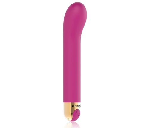 COVERME G-Spot 10-Mode Intimate Massager, Soft Silicone, USB, Waterproof