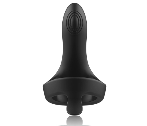 ANBIGUO Arkadio Wireless Silicone Massager for Glans & Perineum, Black