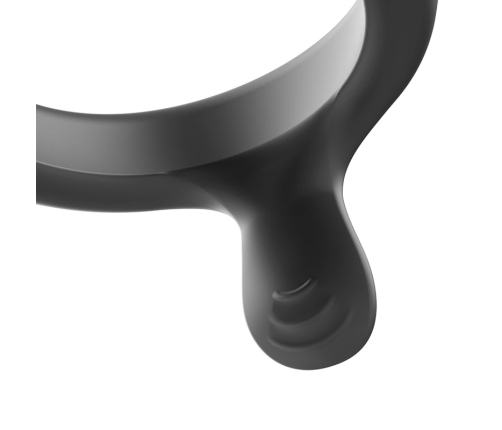 ANBIGUO Arkadio Wireless Silicone Massager for Glans & Perineum, Black