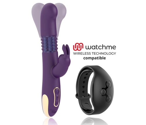 TREASURE - BASTIAN RABBIT UP & DOWN, ROTATOR & VIBRATOR COMPATIBLE CON WATCHME WIRELESS TECHNOLOGY