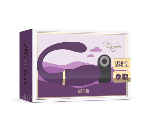 TREASURE - MERLIN DOUBLE COUPLE VIBRATOR CONTROL REMOTO