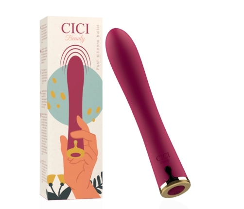 CICI BEAUTY Ultra Power Silicone Bullet - Compact Waterproof Model 20cm