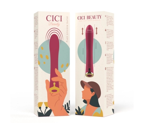 CICI BEAUTY Ultra Power Silicone Bullet - Compact Waterproof Model 20cm