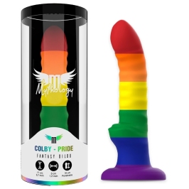 MYTHOLOGY Her Colby Pride Silicone Model M - Flexible Suction Base MYTHOLOGY Her Colby Pride Silicone Model M - Flexible Suction Base
