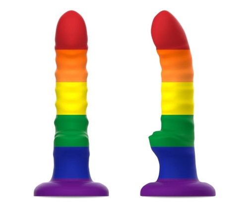 MYTHOLOGY Her Colby Pride Silicone Model M - Flexible Suction Base
