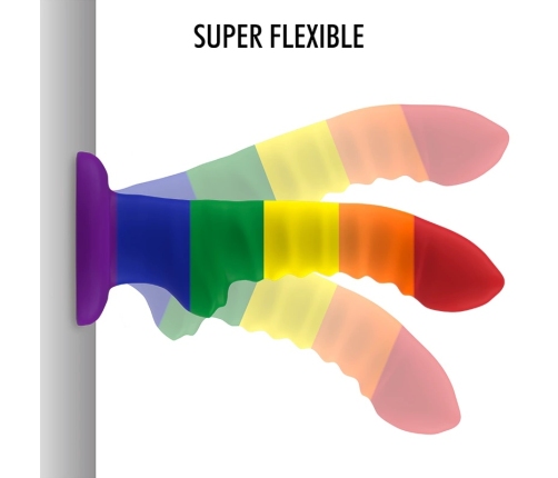 MYTHOLOGY Her Colby Pride Silicone Model M - Flexible Suction Base