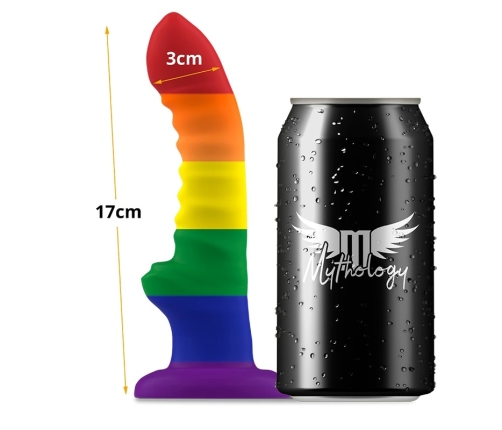 MYTHOLOGY Her Colby Pride Silicone Model M - Flexible Suction Base