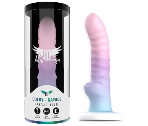 MYTHOLOGY Colby Nayade Silicone Fantasy Model M 17cm Flexible Blue