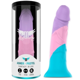 MYTHOLOGY Asher Pastel Silicone Intimate Device M 18cm Flexible Base MYTHOLOGY Asher Pastel Silicone Intimate Device M 18cm Flexible Base