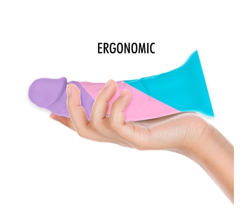 MYTHOLOGY Asher Pastel Silicone Intimate Device M 18cm Flexible Base