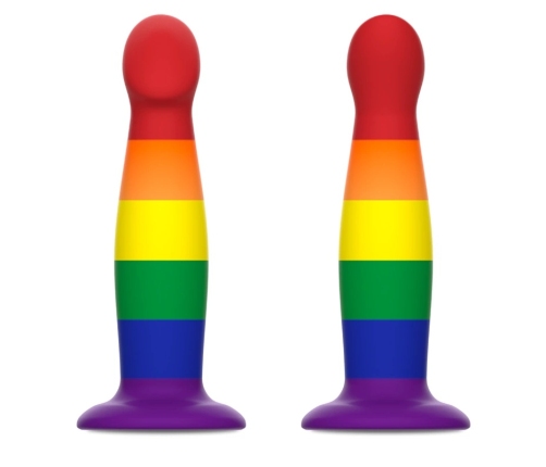 MYTHOLOGY Garrick Pride Intimate Device M - Flexible Silicone, Suction Base