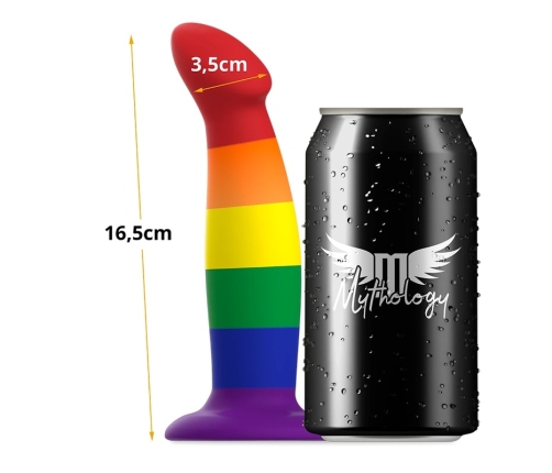 MYTHOLOGY Garrick Pride Intimate Device M - Flexible Silicone, Suction Base