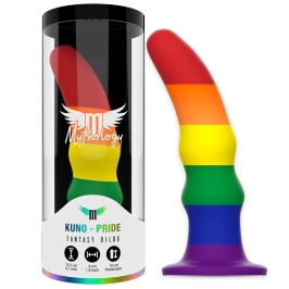 MYTHOLOGY Kuno Pride M - Vibrating Silicone Fantasy Model, Pride Colors MYTHOLOGY Kuno Pride M - Vibrating Silicone Fantasy Model, Pride Colors