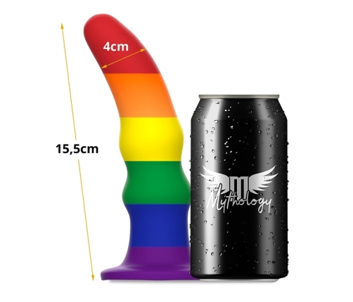 MYTHOLOGY Kuno Pride M - Vibrating Silicone Fantasy Model, Pride Colors