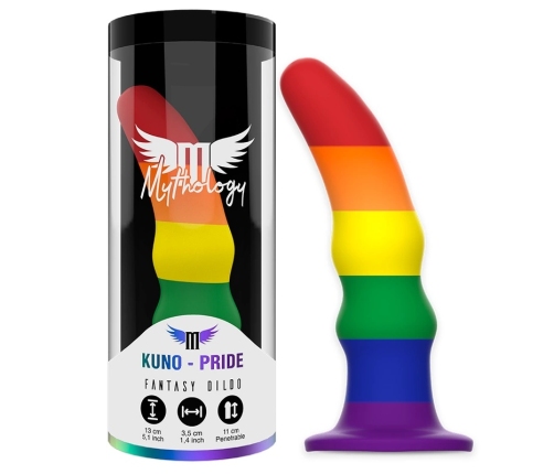 MYTHOLOGY KUNO Pride S - Compact Silicone Intimate Device with Suction Base