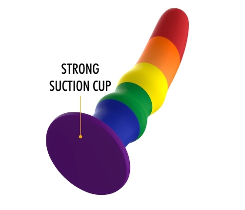 MYTHOLOGY KUNO Pride S - Compact Silicone Intimate Device with Suction Base