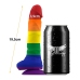 MYTHOLOGY Corey Pride L Silicone Fantasy Device Suction Base Rainbow