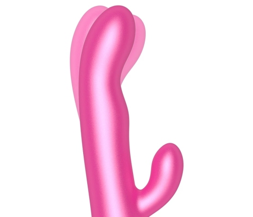 ONINDER Oslo Pink Dual-Action Massager with App & Rotation, Waterproof