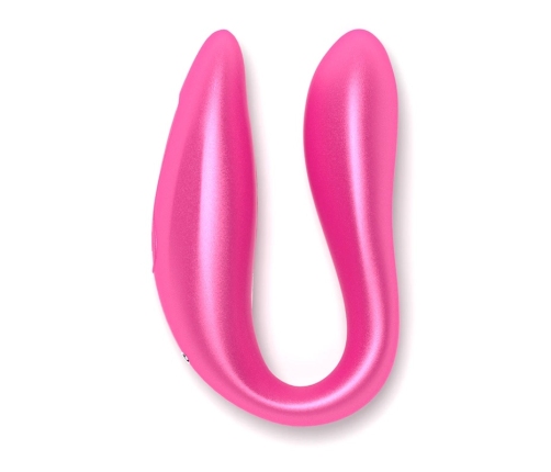 ONINDER Lisboa Pink Dual Stimulation Device with App Control, Waterproof