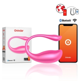 ONINDER Nairobi Wireless Vibrating Egg Pink - App Control, Waterproof, Medium