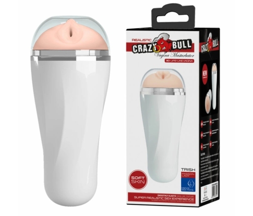 CRAZY BULL - TRISH MASTURBADOR 3D LIFE-LIKE VAGINA