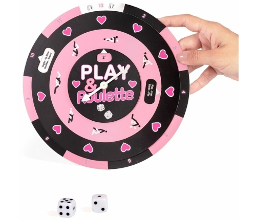 SecretPlay Play & Roulette Multi-Language Intimate Game Set