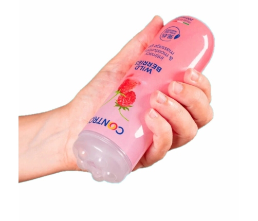 CONTROL - GEL DE MASAJE 3 EN 1 WILD BERRIES 200 ML