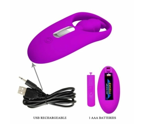 Pretty Love Wild Rabbit Intimate Panty Device with Remote, Lilac, 10.8 cm