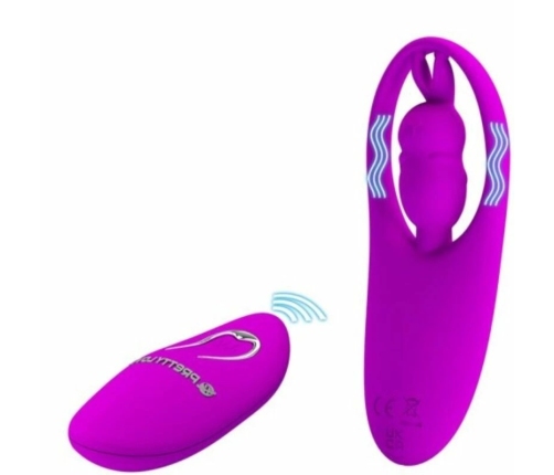 Pretty Love Wild Rabbit Intimate Panty Device with Remote, Lilac, 10.8 cm