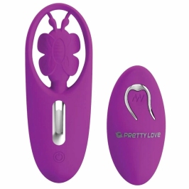 Pretty Love Dancing Butterfly Lilac - Wearable Intimate Device with Remote, 12 Modes