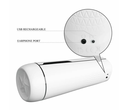 Pretty Love Sienna Vibrating Intimate Machine with Voice System & Heating