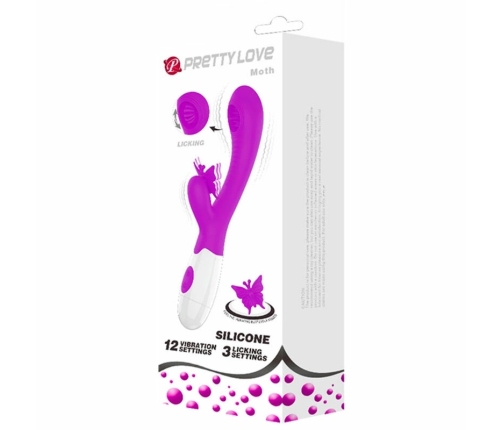 PRETTY LOVE - MOTH LICKING & VIBRATING LILA