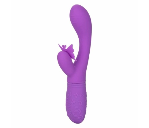 CalExotics Butterfly Kiss Flutter Violet - Dual Motor Rechargeable Massager