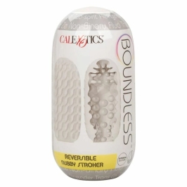 CalExotics Boundless Reversible Nubby Intimate Device 11.5cm with Case