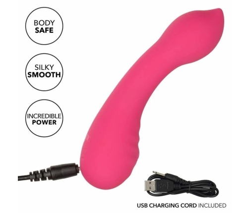 CalExotics Pixies Teaser Pink - Flexible Dual-Sided Silicone Massager