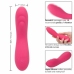 CalExotics Pixies Ripple Pink - Dual-Sided Silicone Massager, 10 Speeds