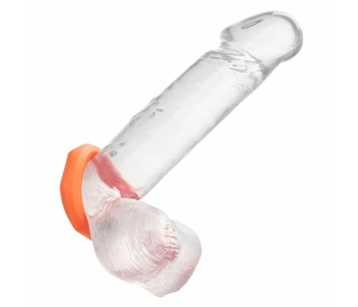 CalExotics Alpha Sexagon Silicone Support Ring Orange Flexible Design