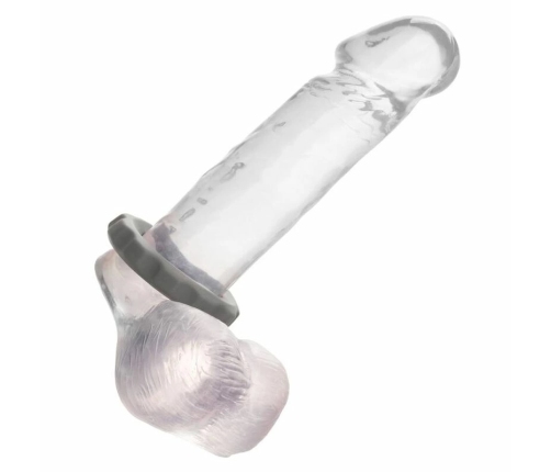 CalExotics Alpha Erect Ring Grey - Ultra-Stretchy Liquid Silicone Enhancer
