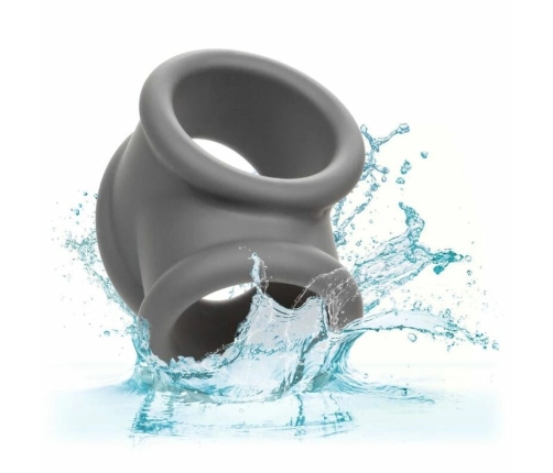 CalExotics Alpha Dual Support Precision Ring Grey Liquid Silicone