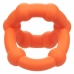 CalExotics Alpha All Star Ring Orange - Double Liquid Silicone Enhancer