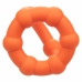 CalExotics Alpha All Star Ring Orange - Double Liquid Silicone Enhancer