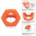 CalExotics Alpha All Star Ring Orange - Double Liquid Silicone Enhancer